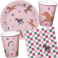 Activiteiten Placemat Happy Horses (6st) - thumbnail