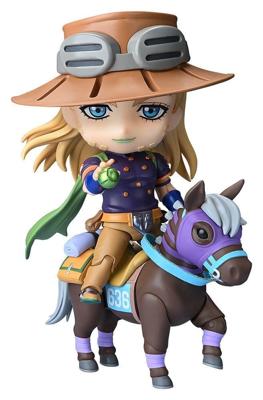 JoJo's Bizarre Adventure Steel Ball Run Nendoroid Action Figure Gyro Zeppeli DX Ver. 10 cm
