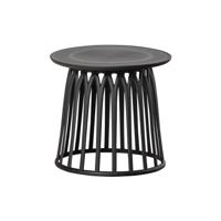 WOOOD Outdoor Bijzettafel 'Boy' 50cm, kleur Zwart - thumbnail