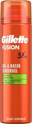 Gillette Fusion Scheergel Amandelolie