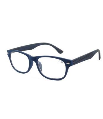 Spectrum leesbril blauw/zwart vierkant 3.00