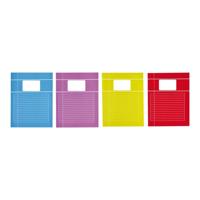 10 A5 Schriften gelinieerd 80blz assorti - thumbnail