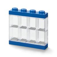 LEGO vitrine 8 mini figuren 18 x 19 cm polypropeen blauw - thumbnail