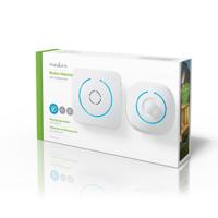 Nedis ALRMMW20WT Zoemer Bewegingsdetector Home Security 8 Ringtones Seint Met Licht En Geluid - thumbnail