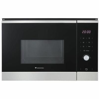 Inbouwmagnetron - CONTINENTAL EDISON - CEMO25GINES - Zwart roestvrij staal L59,5 x H38,8 x D40,1 cm - 25L