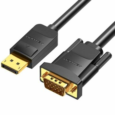 Adapter DisplayPort naar VGA Vention HBLBJ Zwart 5 m