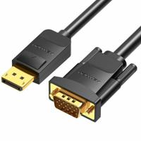 Adapter DisplayPort naar VGA Vention HBLBJ Zwart 5 m - thumbnail