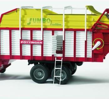 bruder Pöttinger Jumbo 6600 Profiline opraapwagen modelvoertuig - thumbnail
