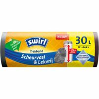 Swirl xl pedaalemmerzakken met trekband 30l 12 stuks - thumbnail