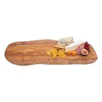 Bowls and Dishes Pure Olive Wood Tapasplank 50 - 55 cm - thumbnail