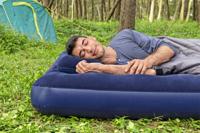 Bestway Dubbele Matras met Opblazer en Kussens 203x152x22 cm Opblaasbaar en Camping 67374 - thumbnail