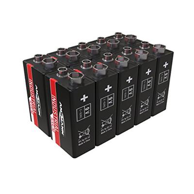 Ansmann Industrial 9V batterij (blok) Alkaline 9 V 10 stuk(s) - thumbnail