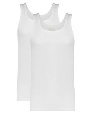 2-Pack Basics Heren singlet - 32324 - Biologisch katoenen heren onderhemd / hemd heren
