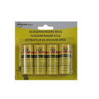 vliegenvanger. per 4 stuks. - thumbnail