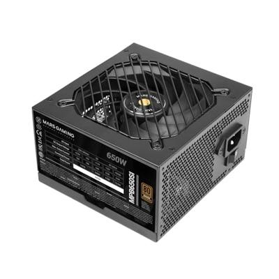 Mars Gaming MPB650SI power supply unit 650 W 24-pin ATX ATX Zwart