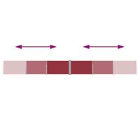 VidaXL Tuinscherm uittrekbaar 140x1200 cm rood - thumbnail