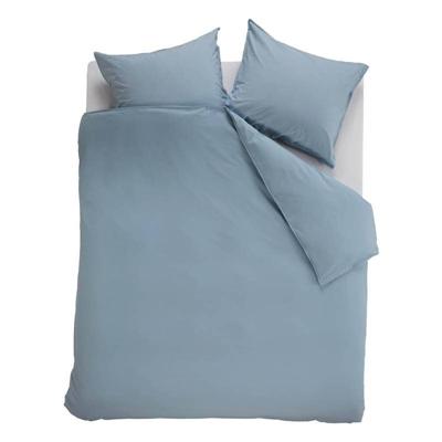 Beddinghouse Organic Basic Dekbedovertrek 200 x 200/220 cm - Blauw Beddinghouse Organic Basic Dekbedovertrek 200 x 200/220 cm - Blauw