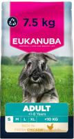 Eukanuba Hondenvoer Droog met verse kip voor kleine rassen, premium droogvoer voor volwassen honden, 7,5 kg - thumbnail