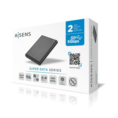 Hard drive hoes Aisens ASE-2525B USB 3.1