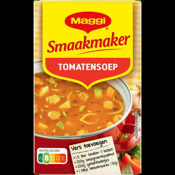 MAGGI Smaakmaker Tomatensoep Pakjes 2 x 50 g bij Jumbo