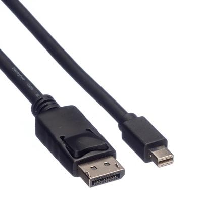 ROLINE DisplayPort kabel, DP M - Mini DP M, zwart, 1,5 m ROLINE DisplayPort kabel, DP M - Mini DP M, zwart, 1,5 m