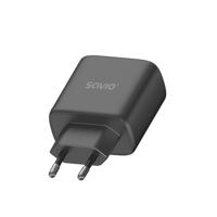 SAVIO LA-06/B USB Quick Charge Power Delivery 3.0 30W Interne lader - thumbnail