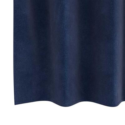 VidaXL Verduisterende gordijnen 2 pcs donkerblauw 140 x 225 cm fluweel