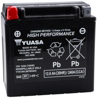 YUASA batterij "ytx14h". battery ytx14h agm - thumbnail