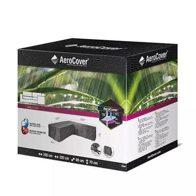 Aerocover loungesethoes hoek l-vorm 220x220x90 cm