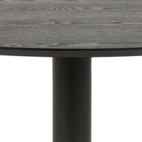Sohome Ronde Eettafel 'Elsa' 110cm, kleur Zwart - thumbnail