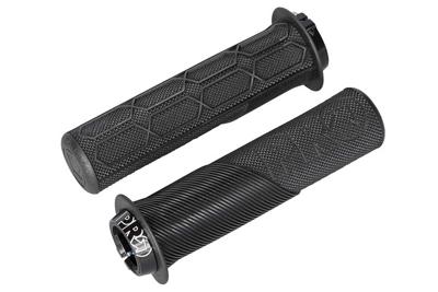 PRO Lock-On Trail 132 mm con borde Handvatten - Zwart PRO Lock-On Trail 132 mm con borde Handvatten - Zwart
