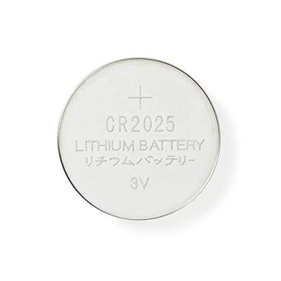 Nedis Lithium-Knoopcelbatterij CR2025 | 3 V DC | 5-Blister | Zilver | 1 stuks - BALCR20255BL BALCR20255BL Nedis Lithium-Knoopcelbatterij CR2025 | 3 V DC | 5-Blister | Zilver | 1 stuks - BALCR20255BL BALCR20255BL