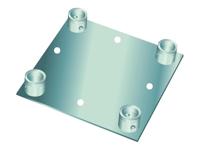 ALUTRUSS DECOLOCK DQ4-WP Wall Mounting Plate bk - thumbnail
