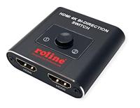 ROLINE Bi-Directional HDMI Switch 4K60, 2x - thumbnail