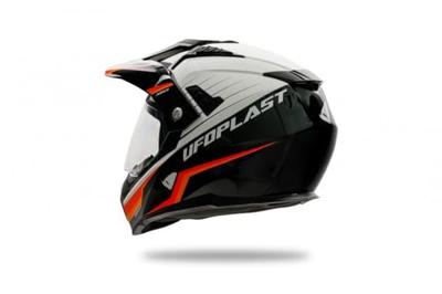 UFO PLAST endurohelm "ariëns" helmet aries s white/black UFO PLAST endurohelm "ariëns" helmet aries s white/black