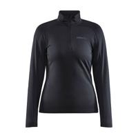 Craft Gain Midlayer Shirt Dames Black M - thumbnail