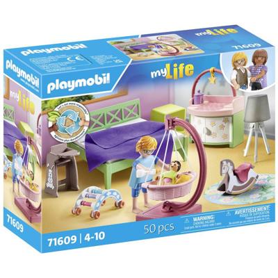 PLAYMOBIL My Life slaapkamer met baby speelhoek 71609