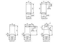 Verloopfitting E14 naar GU10 - thumbnail