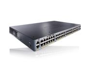 Catalyst 2960X-48FPD-L - Switch - Beheerd - 48 x 101001000 (PoE+) + 2 x 10 Gigabit SFP+ - desktop, rack-uitvoering - PoE+ (740 W) - thumbnail