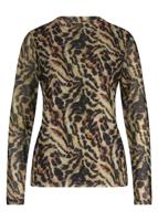 Tramontana Mock-neck Top Wild Illusion C26-18-401 T-shirt Lange Mouw 009991-printneutrals - thumbnail
