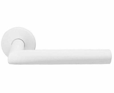 Formani Basics LB2-19 EN1906/3 deurkruk geveerd op rozet - wit