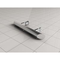 Wiesbaden losse deurgreep type 2 chroom - thumbnail