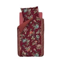 Pip Studio dekbedovertrek Poppy Stitch Red - thumbnail
