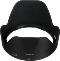 Caruba HB-N106 zonnekap zwart - thumbnail
