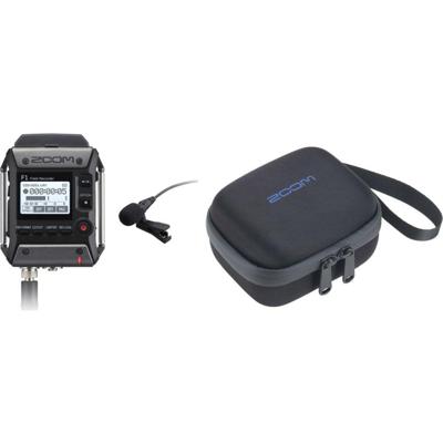 Zoom F1-LP Field Recorder met Lavalier Microfoon + Carrying bag