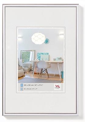 walther+ design KV030S Wissellijst Papierformaat: 20 x 30 cm Zilver