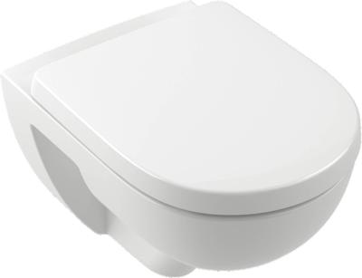 Toilet Villeroy & Boch O.novo compact Combipack me Zitting 49x36x35 cm TwistFlush Wit Alpine Toilet Villeroy & Boch O.novo compact Combipack me Zitting 49x36x35 cm TwistFlush Wit Alpine