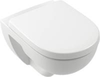 Toilet Villeroy & Boch O.novo compact Combipack me Zitting 49x36x35 cm TwistFlush Wit Alpine - thumbnail