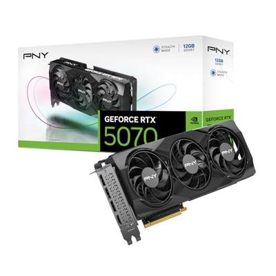 PNY RTX 5070 Videokaart GeForce RTX 5070 12 GB GDDR7-RAM
