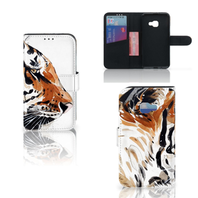 Hoesje Samsung Galaxy Xcover 4 | Xcover 4s Watercolor Tiger Hoesje Samsung Galaxy Xcover 4 | Xcover 4s Watercolor Tiger